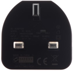 Ładowarka HTC TC B270 UK Desire One1A czarna Nowa