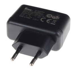 Ładowarka KTEC KSAS0050500100VEU CzarnnaDM 1A
