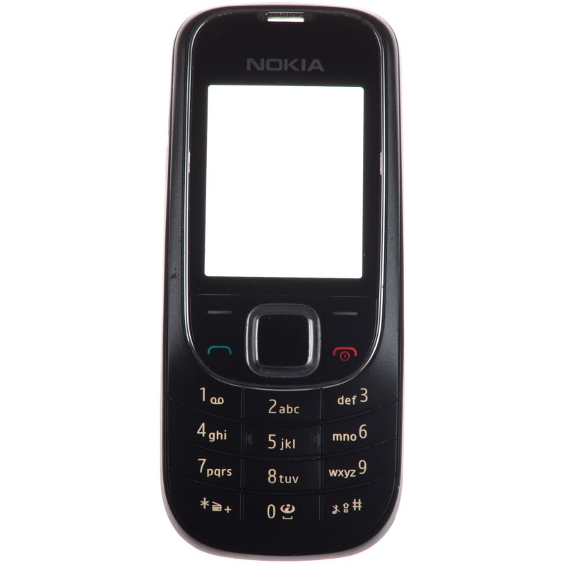 A-cover Nokia 2323 obudowa przedniaczarna B