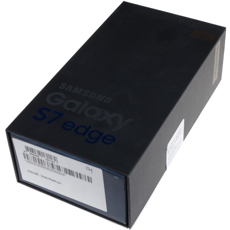 Pudełko Samsung S7 edge G935f gold platinum DM 32GB